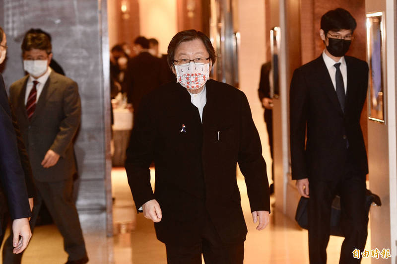 邱義仁直言，EPC可說是為台灣加入跨太平洋夥伴全面進步協定（CPTPP）帶來一線曙光。（記者叢昌瑾攝）