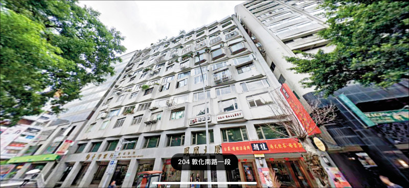 北市東區經營20餘年的朝桂餐廳登報求售。（翻攝自Google地圖）