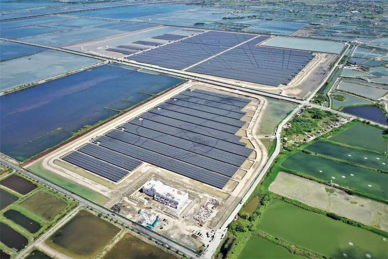 因傍晚太陽光電逐漸消失，雲林、嘉義、台南、高雄、屏東執行卸載停電。（示意圖，與本新聞無關，南市環保局提供）