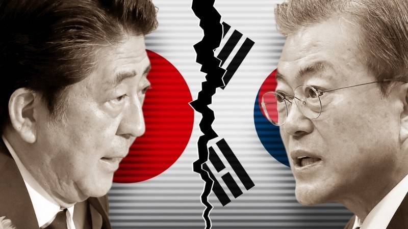 日韓關係惡化,2019年8月雙方互踢貿易白名單。(路透)