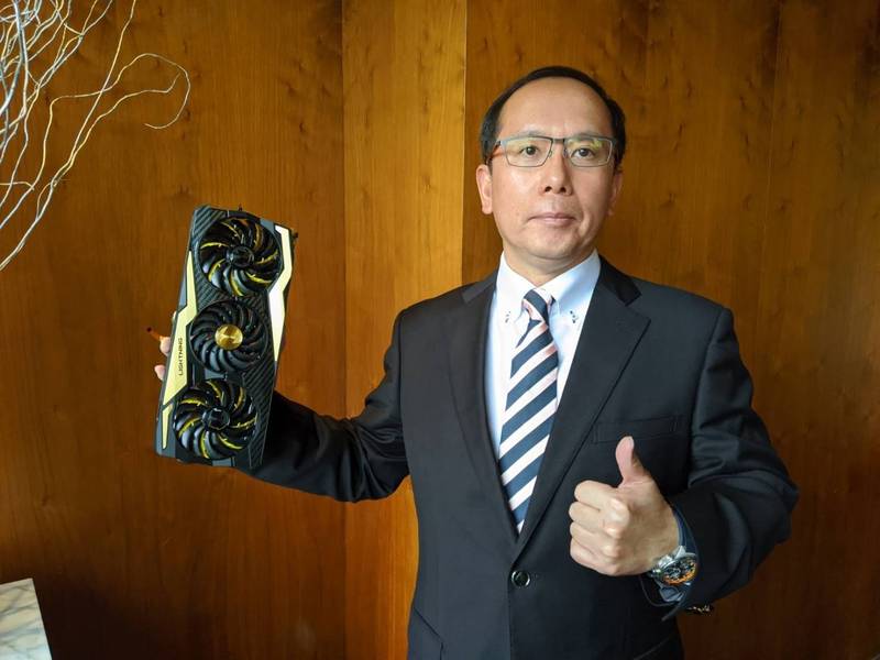 動力-KY董事長許文昉表示，展望下半年，維持審慎樂觀看法。（資料照）