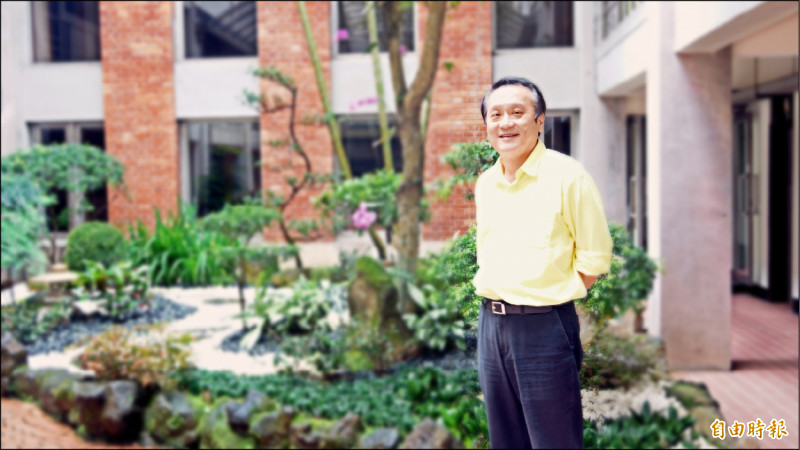 朱敬一解讀擔任WTO大使時的生活，把它當成研究。（記者靳昌玲攝）