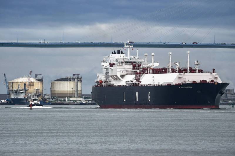 EIA：美國74％液化天然氣運往歐洲 出貨量倍增