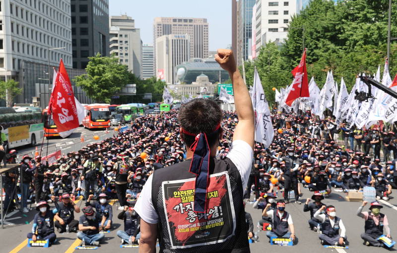 韓國司機罷工衝擊 汽車產業鏈暫停擺