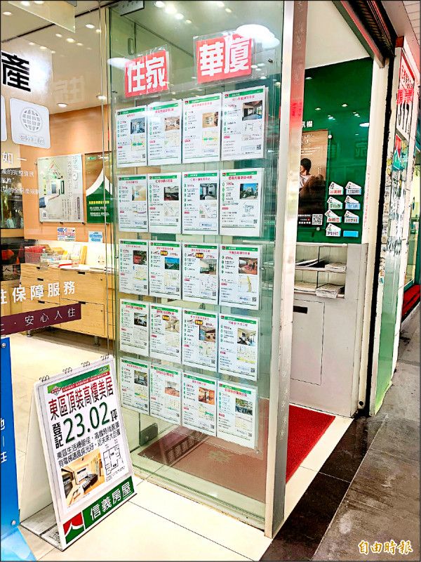 房產業者指出，全國房貸支出均超過家庭總收入的3成。
（記者靳昌玲攝）