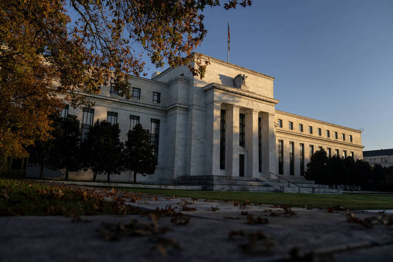美國聯準會(Fed)6月宣布升息3碼。(資料照,彭博)