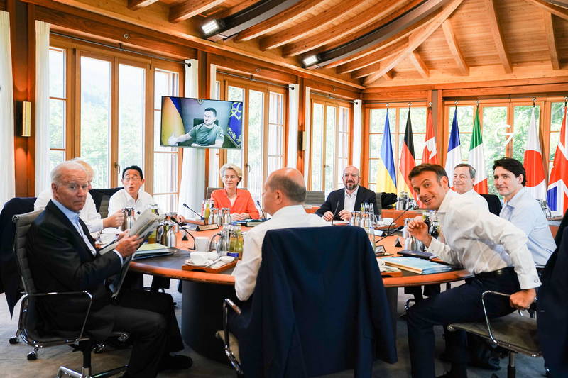 對抗一帶一路 G7籌款17.5兆基金