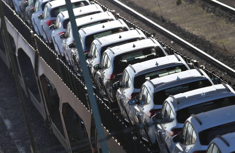 歐洲汽車零件同業公會表示，6至7成的車用晶片來自台灣和中國，為保障歐洲的就業機會，歐盟有必要盡快解決晶片危機。（資料照，法新）　