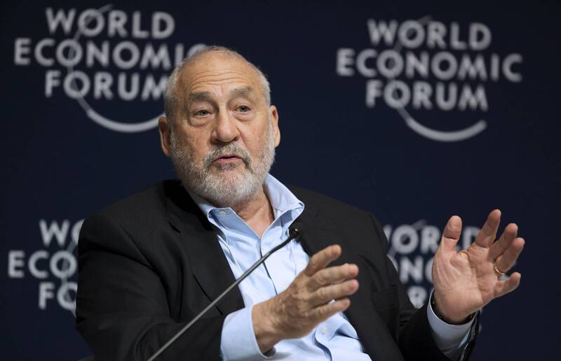 諾貝爾經濟學獎得主、美國哥倫比亞大學教授史蒂格里茲(Joseph Stiglitz)。(路透資料照)