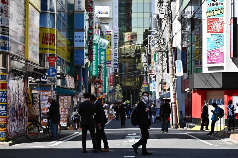 日本東京8月核心通膨增2.6％，為近8年最快漲速。（法新社資料照）
