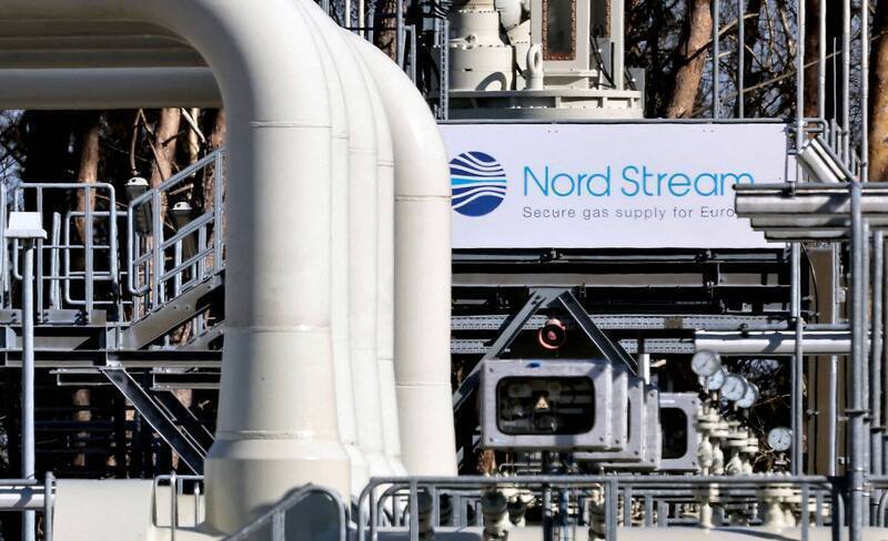 俄羅斯暫停透過北溪1號（Nord Stream 1）管線供應德國天然氣（資料照，路透）
