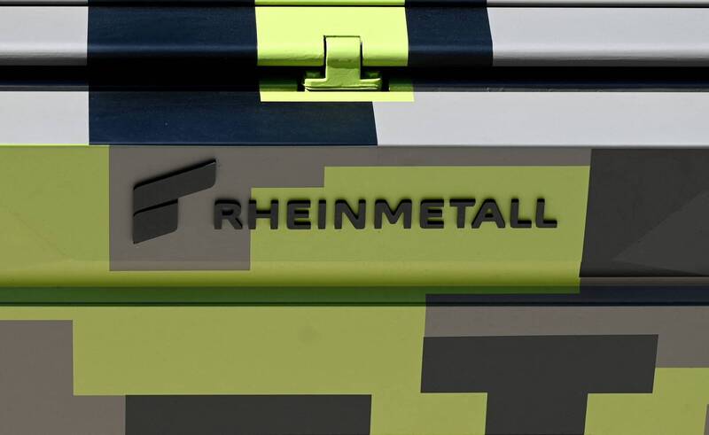 德國軍工製造商「萊茵金屬（Rheinmetall）」擬在烏克蘭建戰車工廠。（示意圖，法新社）