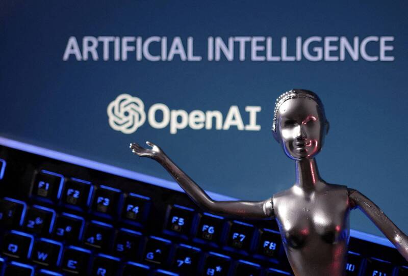 OpenAI於2月推出付費版的ChatGPT，背後成本更高。（路透）