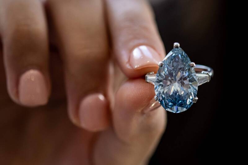 歐盟將制裁俄羅斯鑽石出口。（彭博）