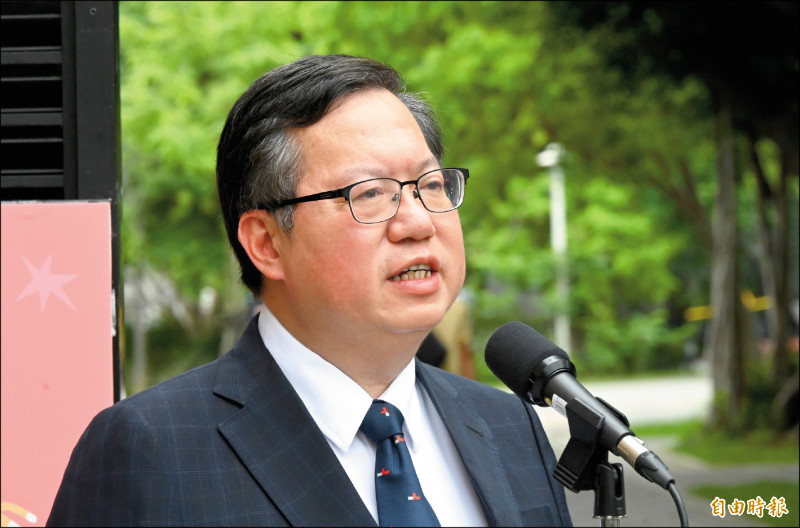 行政院副院長鄭文燦。（記者劉信德攝）