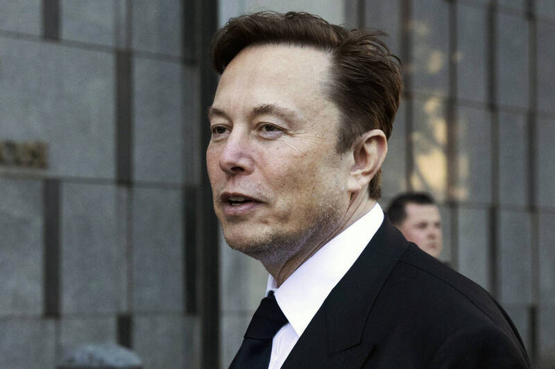 特斯拉執行長馬斯克（Elon Musk）。（美聯社資料照）