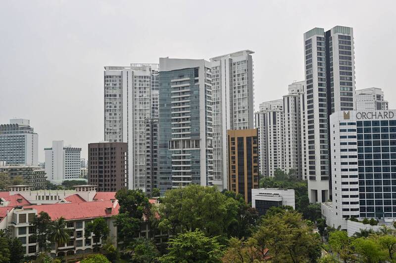 新加坡住宅需求供不應求，2年租金大漲4成。（路透）