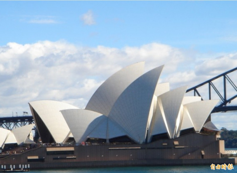 根據統計，國銀今年第1季在澳洲獲利金額為9.2億元，較去年同期大增37.3%。圖為澳洲雪梨。（記者王孟倫攝）