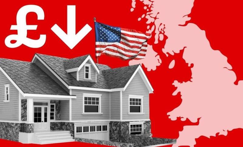 英國媒體報導，一場美國式的房價災難正襲擊英國，而且損害將更加嚴重。（取自網路）