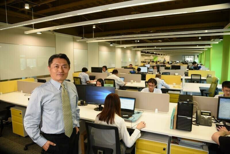 緯軟董事長蕭清志。（業者提供）