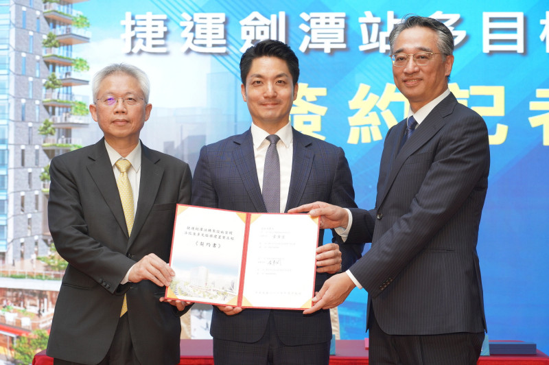 承攬劍潭站旁商辦大樓 大陸工程與北捷合作起手式