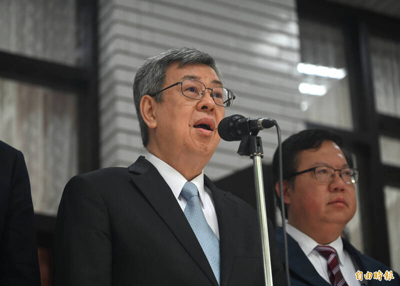 外傳台積電1.4奈米廠落腳中科，行政院長陳建仁今（27）日表示，他尊重台積電的用地選擇，也盼中央和地方政府都能配合。（資料照）