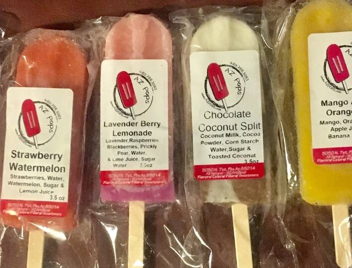 AZ Pops的冰棒不含人工色素、香料、填充劑或甜味劑。（取自網路）