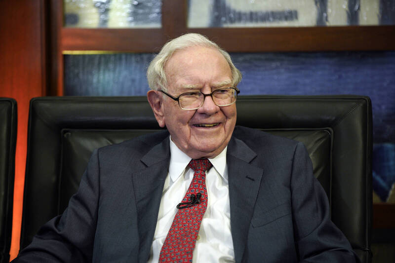 「股神」巴菲特（Warren Buffett）再售惠普股份，持股比例降至5.2％。（美聯社）