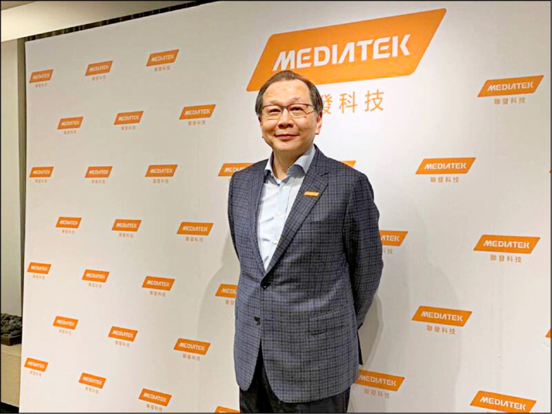 聯發科副董事長蔡力行。（資料照）