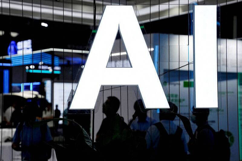 電子業受惠AI。（路透）