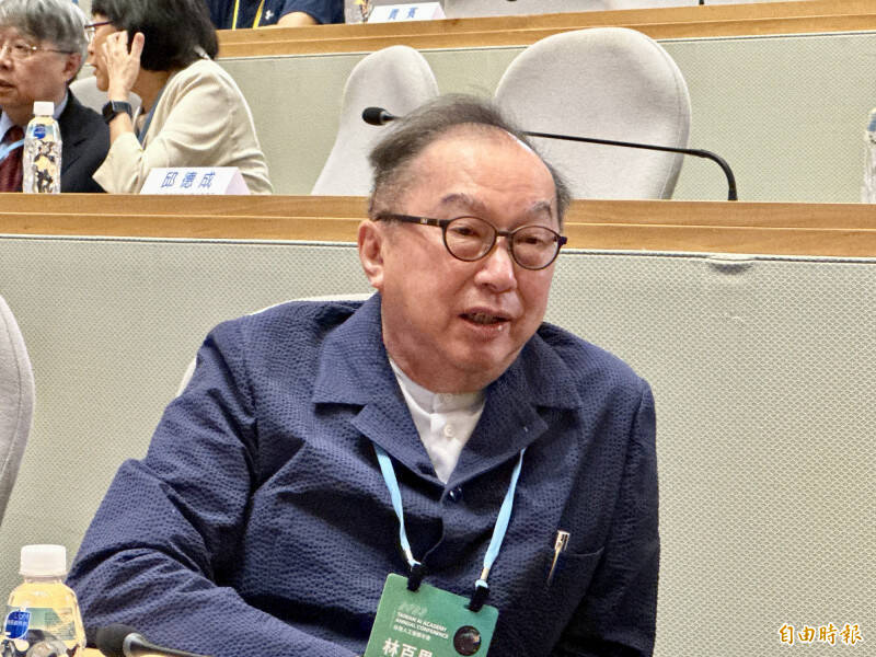 台灣最強富人為廣達（2382）董事長林百里。（資料照）