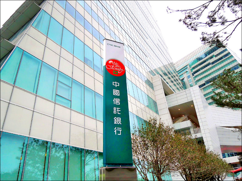 各家業者積極搶進高資產財富管理商機，中信銀管理規模1,837億元，是最大的前銀行。（資料照）