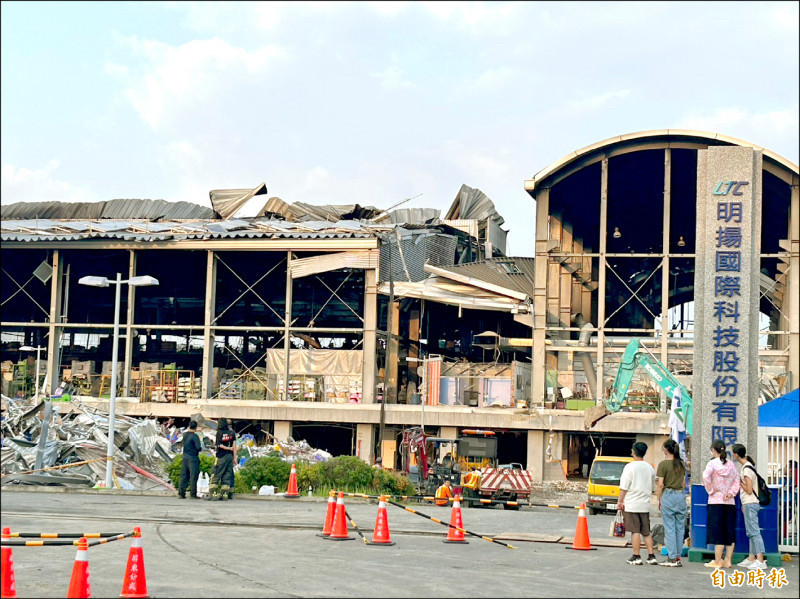 去年9月明揚公司大火案造成重大傷亡，後續為強化工廠危險物品之管理，經濟部研議修正工廠管理輔導法。（資料照）