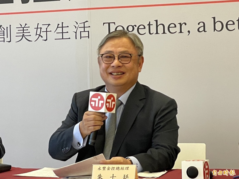 永豐金公布最新自結，今年前四月獲利85億元，創下歷史同期新高紀錄。圖為金控總經理朱士廷。（資料照／記者王孟倫攝）
