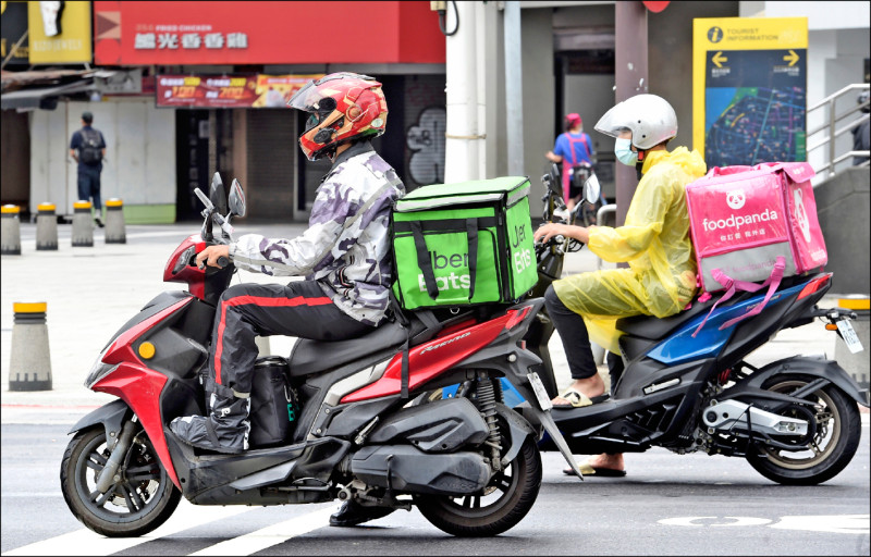 Uber宣布將以九．五億美元（約三○八億台幣）現金併購德商Delivery Hero旗下的foodpanda台灣外送事業。（資料照）