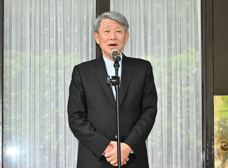 經濟部長郭智輝接受媒體聯訪（記者田裕華攝）