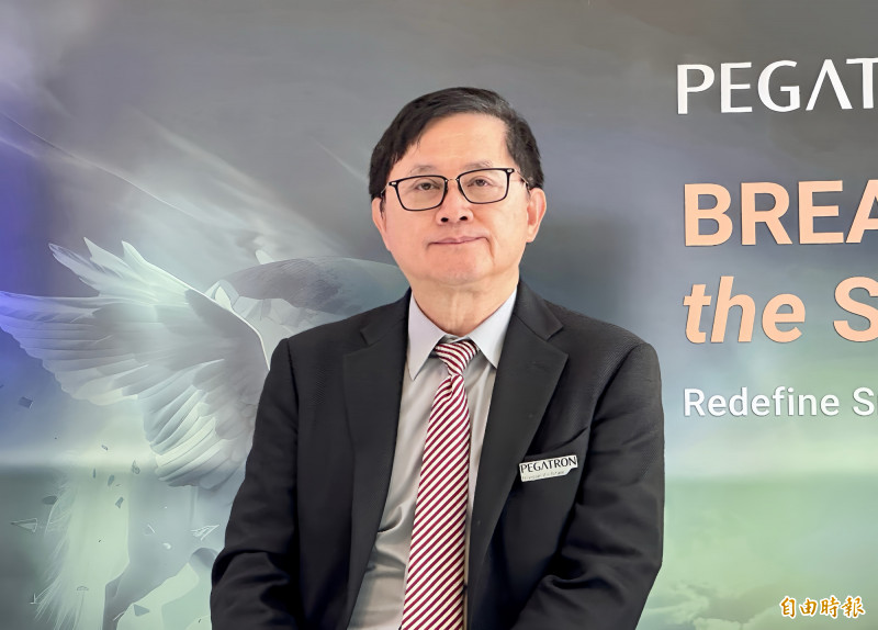 童子賢認為，加入AI領域永遠不嫌晚，不怕沒飯吃。（記者方韋傑攝）