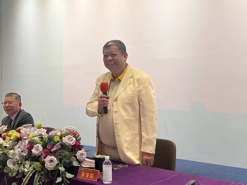 愛山林2023年平均員工年薪達552.6萬元。圖為愛山林董座祝文宇。（資料照）