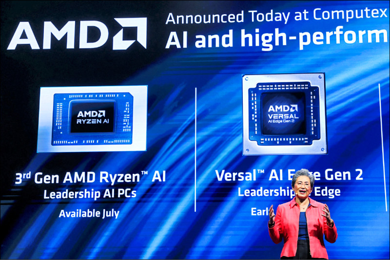 超微（AMD）董事長暨執行長蘇姿丰昨出席台北國際電腦展表示，台灣是超微研發的重要基地。（路透）