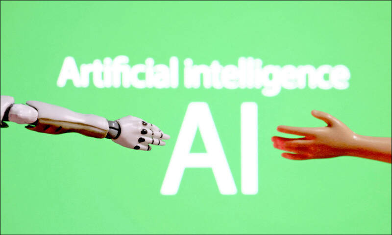 人工智慧（AI）成為市場當紅炸子雞，無論是員工或是企業，都正利用AI來保持競爭力。（路透）