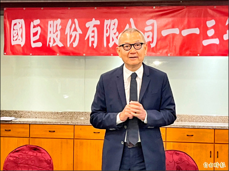 國巨董座陳泰銘看存貨健康、AI拉貨動力強、稼動率升，期待營收季季增。（資料照，記者張慧雯攝）