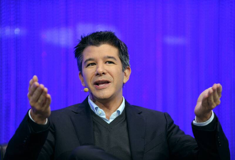 Uber共同創辦人卡蘭尼克（Travis Kalanick）。（法新社）