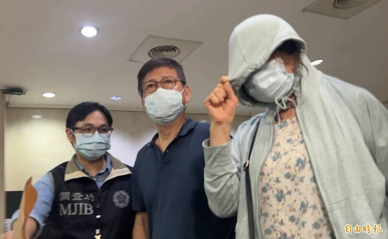 可成總經理洪天賜和其妻子郭蘇素美。(記者陳彩玲攝)