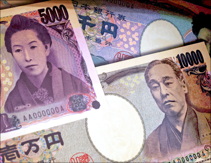 在川普批評美元太強勢、日圓太疲軟後，日圓急漲創5週高點。（路透）