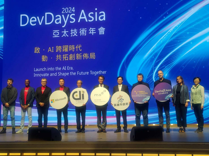 微軟DevDays Asia連3年到高雄 陳其邁：AI發展很快應設法跟上 - 自由財經