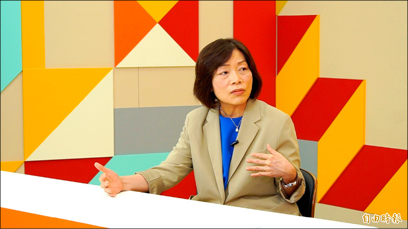 勞動部長何佩珊接受本報《官我什麼事》專訪。（記者陳怡伶攝）