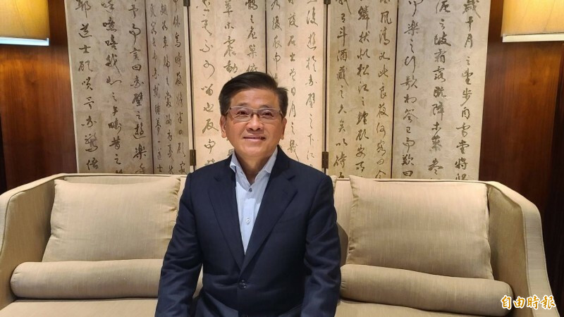 台驊9月營收年增84.97%,看好第4季空運市場表現。圖為台驊董事長顏益財。(記者王憶紅攝)