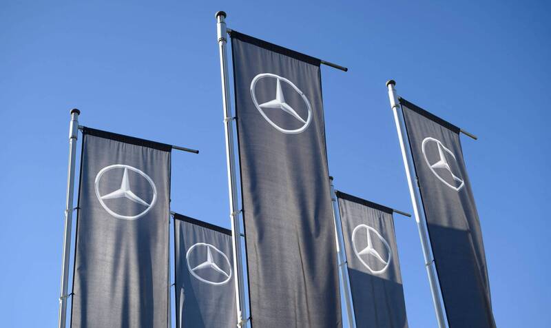 Mercedes-Benz。（法新社）