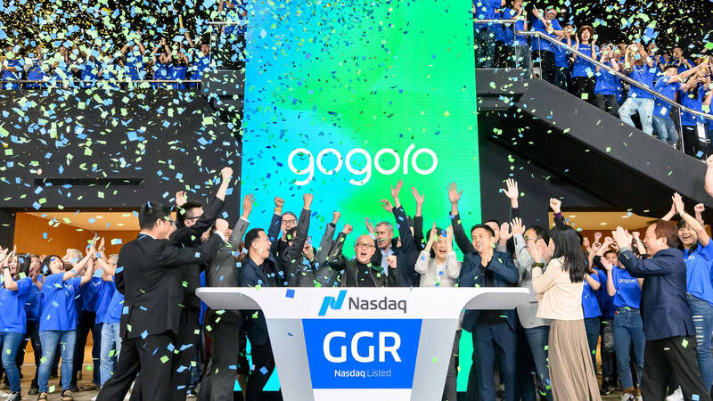 Gogoro於2022在美國借殼上市。（資料照，Gogoro提供）