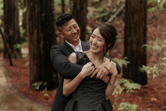 SK集團二公主崔敏貞將和美籍華裔海軍陸戰隊軍官黃凱文結婚。（圖擷自美國韓裔網路社群MissyUSA）